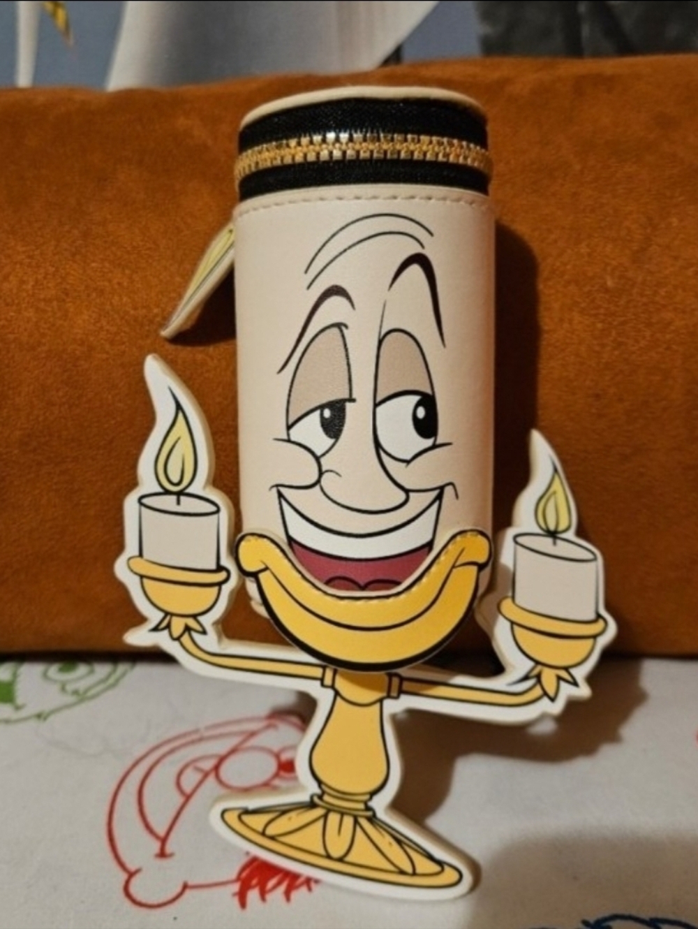 Disney Lumiere Beauty and The Beast Coin Purse
